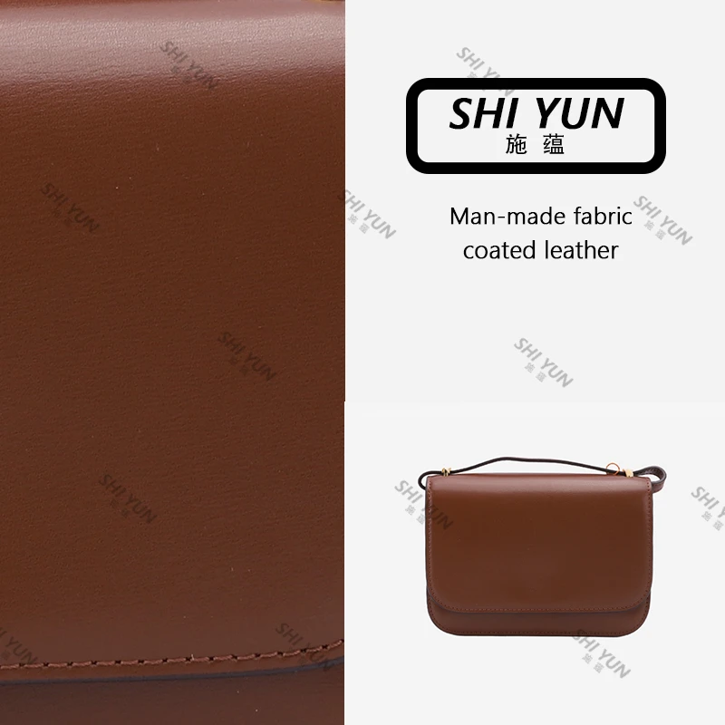 SHIYUN/施蕴棕色秋冬时尚款斜挎单肩包DY33908