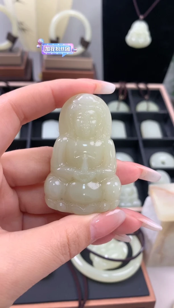 【闪购商品】观音青海格尔木黄口料观音