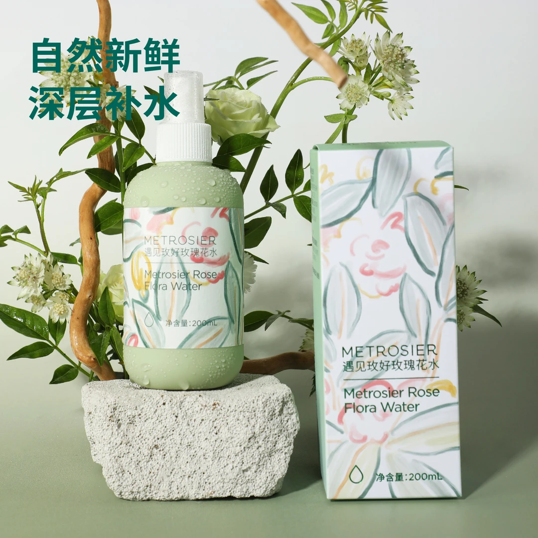 遇见玫好玫瑰爽肤水天然保湿喷雾不伤肌  清爽