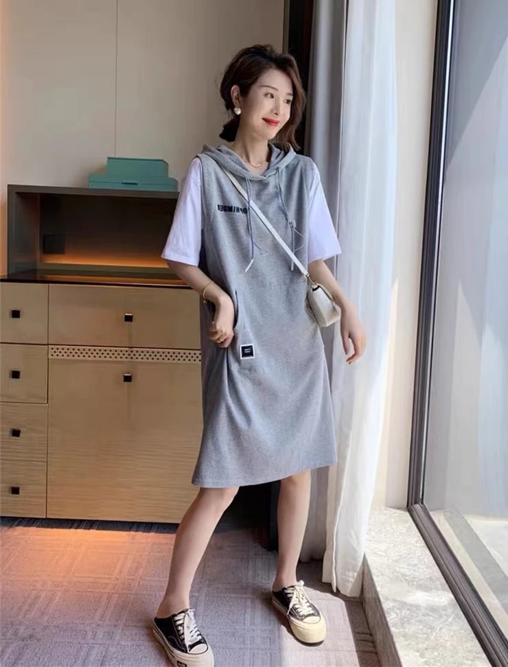 C2126纸样（全码（M-2XL（4个码）女士卫衣裙裁剪纸样