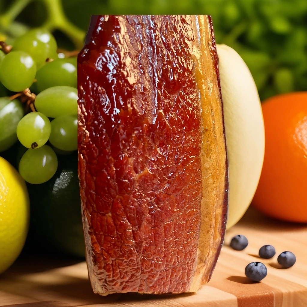 小蒋【云南腊味】云南烟熏后腿肉 特产果木炭烟熏后腿肉肥瘦相间1斤