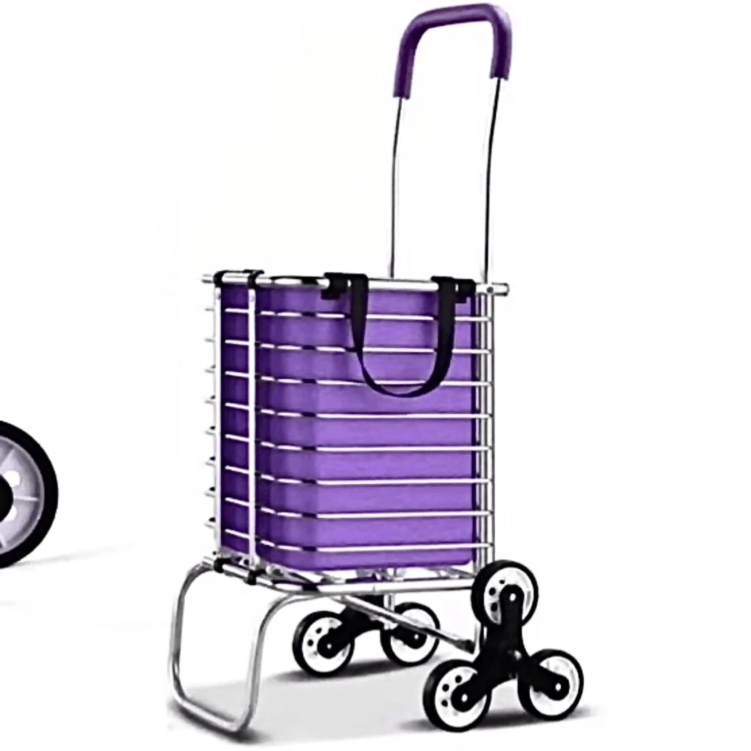 小小推车便携可折叠拉杆购物车小拉车