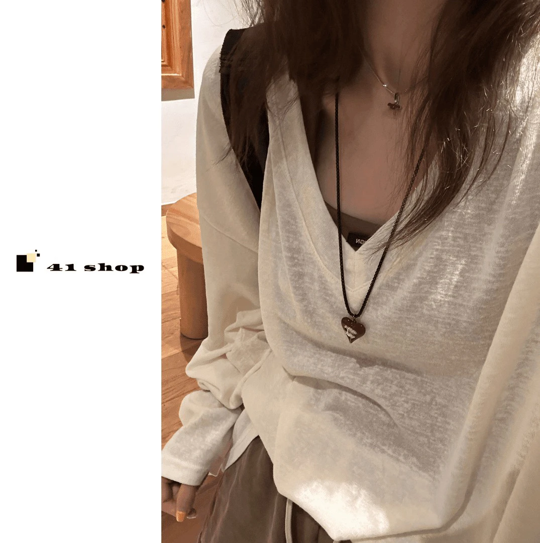 铜合金项链 B无编号黑红凯卫衣链