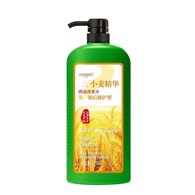章华丝精亮秀小麦精华焗油洗发水750ml