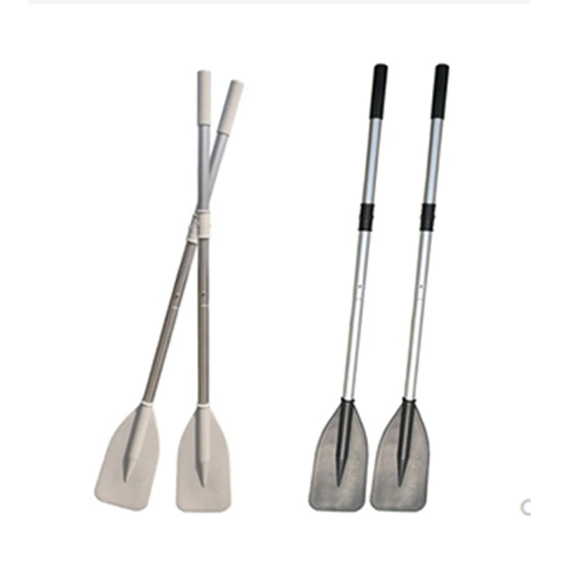 汇豪加厚铝合金可伸缩万向船桨橡皮艇充气船冲锋舟钓鱼划桨