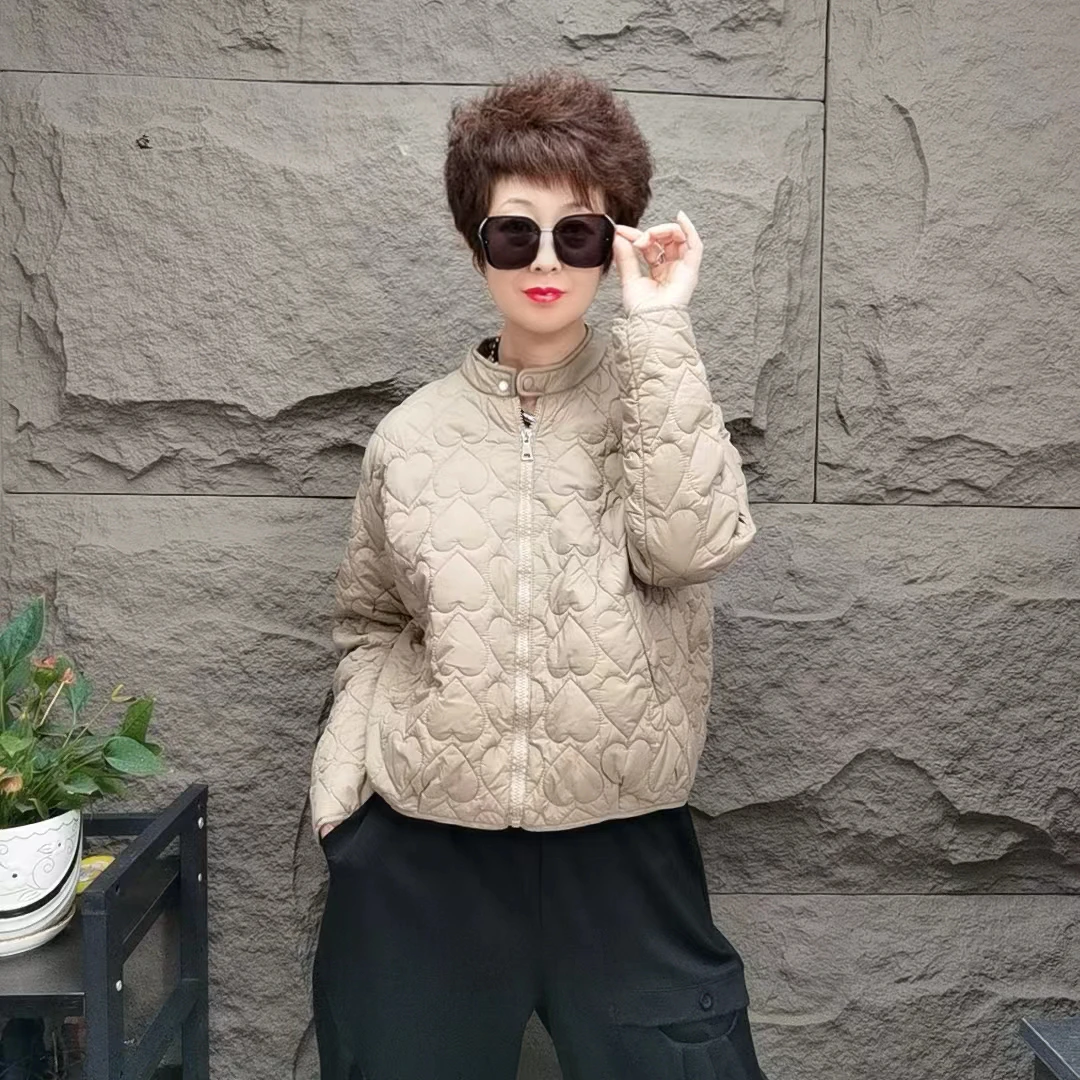 秋冬时尚个性韩版压缩棉立领短款棉衣