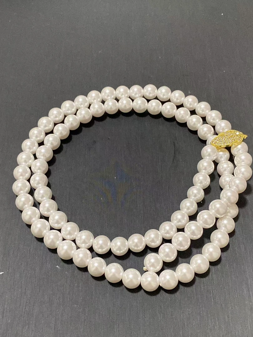 非金属珐琅项链 收藏级轻奢时尚气质简约精致项链Fdm1112256