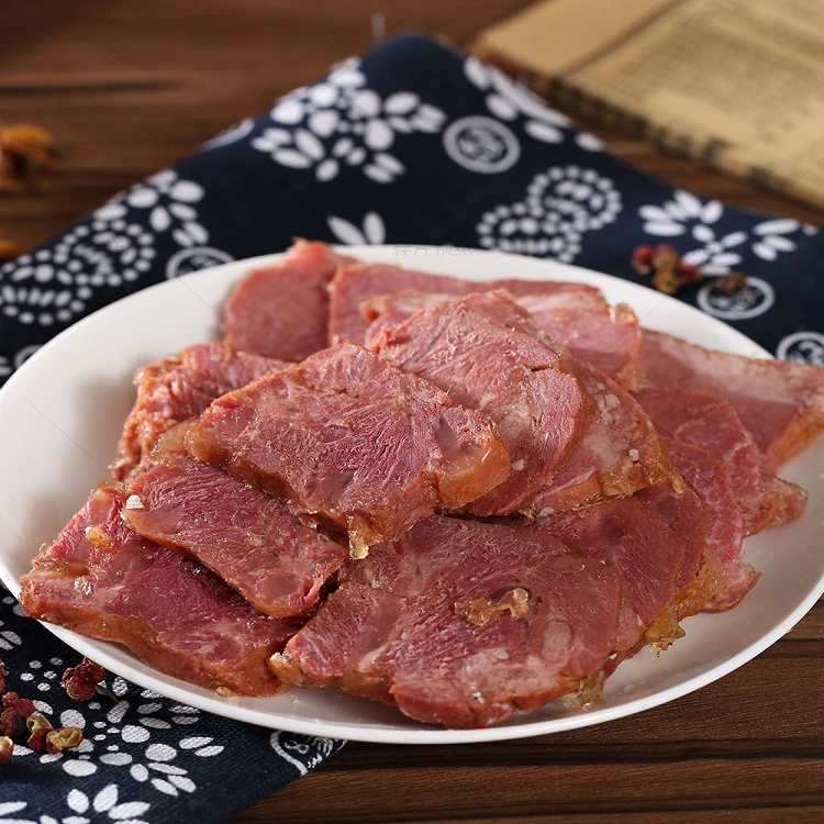 豫游记卤牛肉高蛋白开袋即食牛肉解馋健身饱腹真空包装速食零食