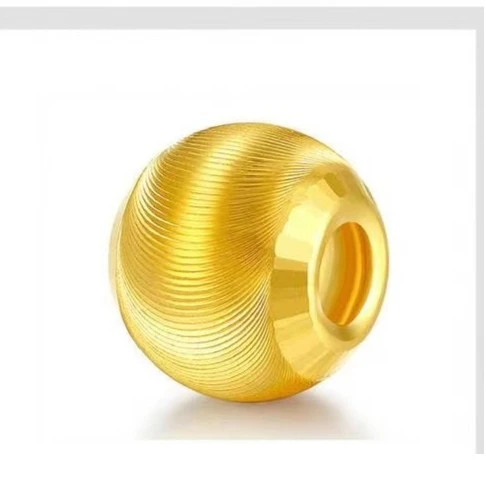 足金·5G·猫眼珠（不含链）时尚精致精美轻奢百搭气质转运珠两戴金珠