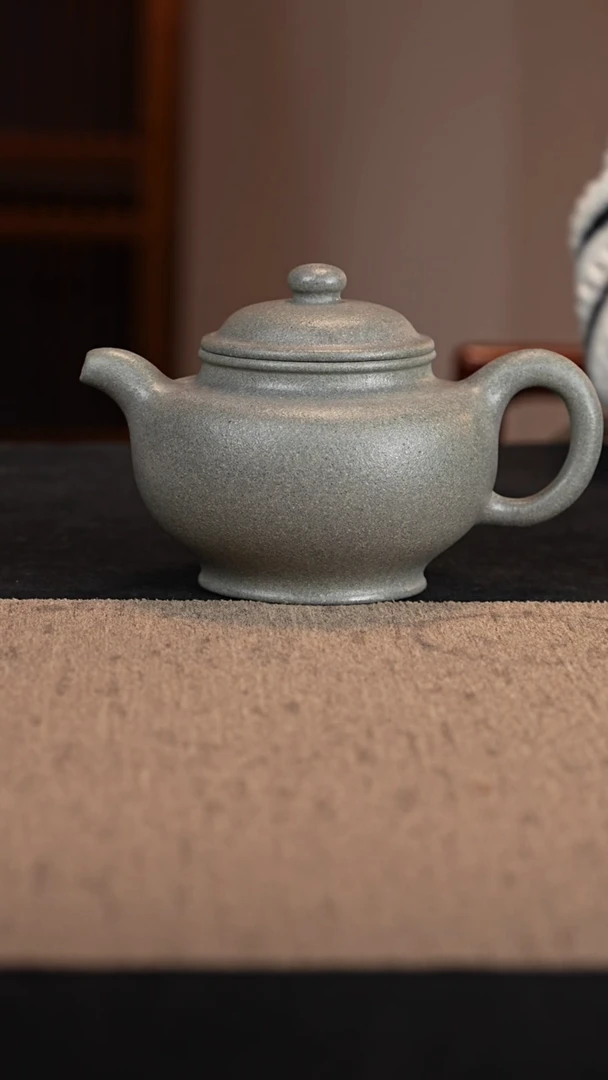 【闪购商品】紫砂茶壶海蓝段掇只500cc