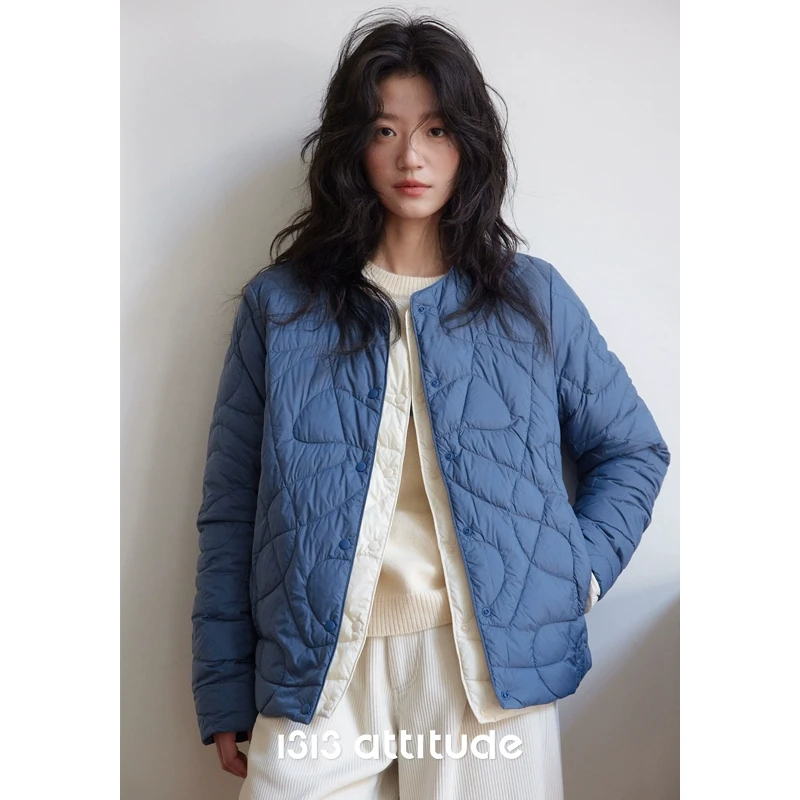 【现货】1313溯源安心~降落伞材质90%白鸭绒冬保暖薄款外套羽绒服