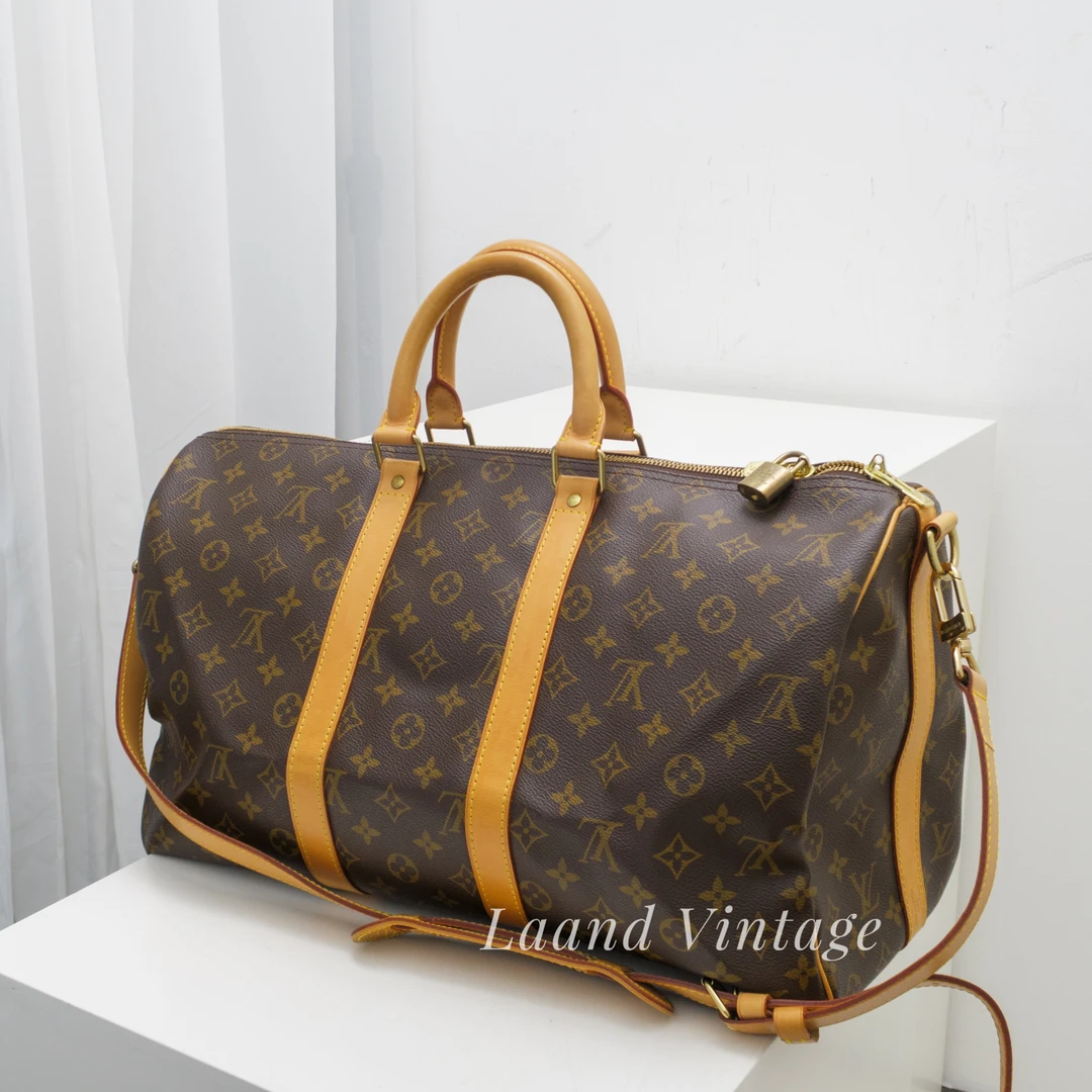 95新 LouisVuitton/路易威登 LV Keepall旅行袋底长45/06011/