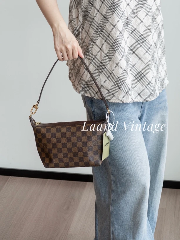 95新 LouisVuitton/路易威登 LV棋盘格遛狗包/06165/Laand中古