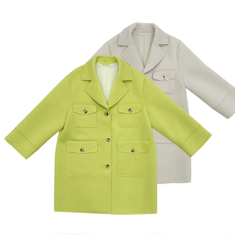 【新品上市】时尚休闲韩版宽松舒适女外套减龄透软潮流上衣WT1403