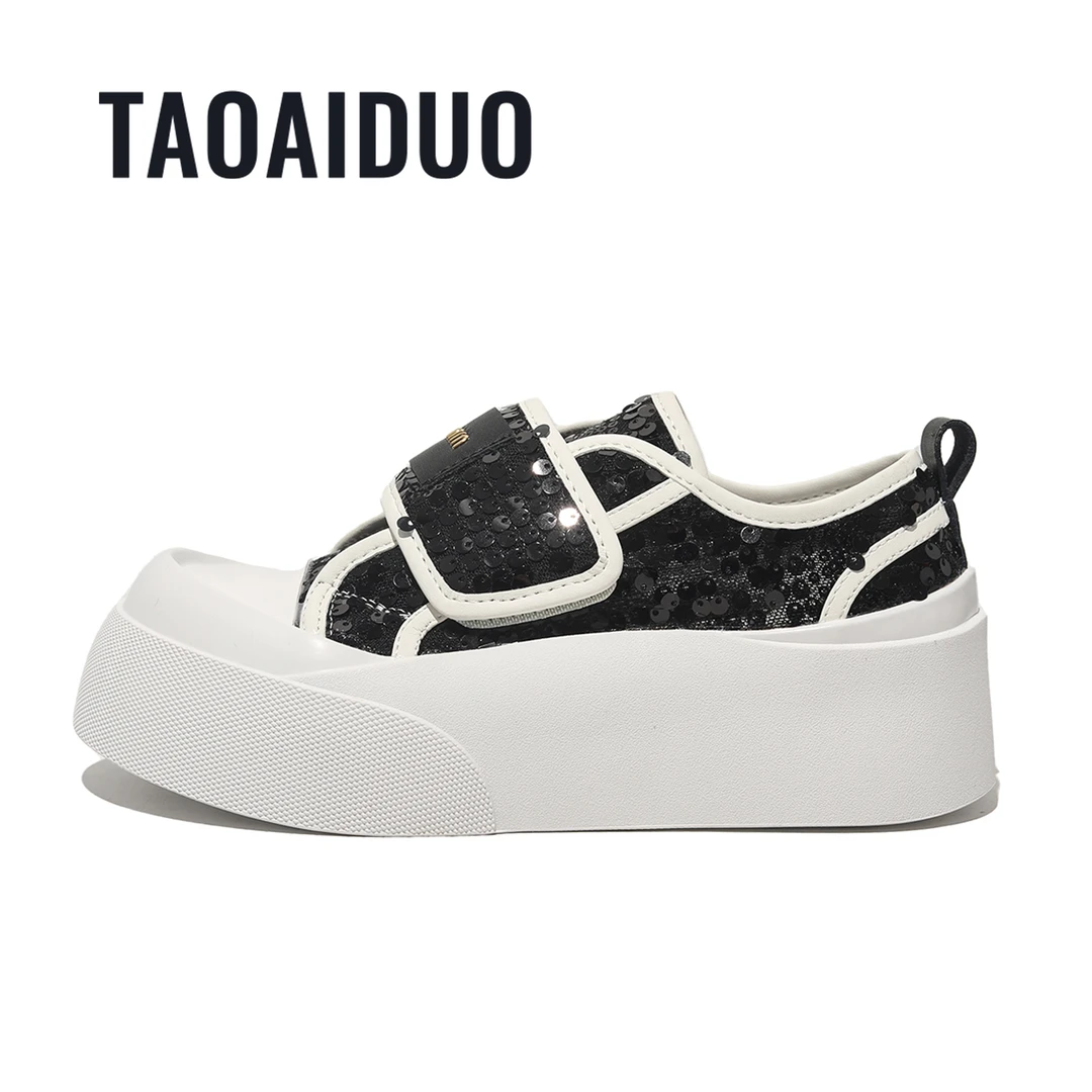 【现货】时尚厚底增高5cm潮流百搭女士休闲鞋23707