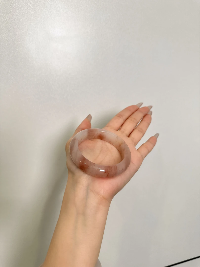 高品质网红款石英质玉桃花    A108  53.6