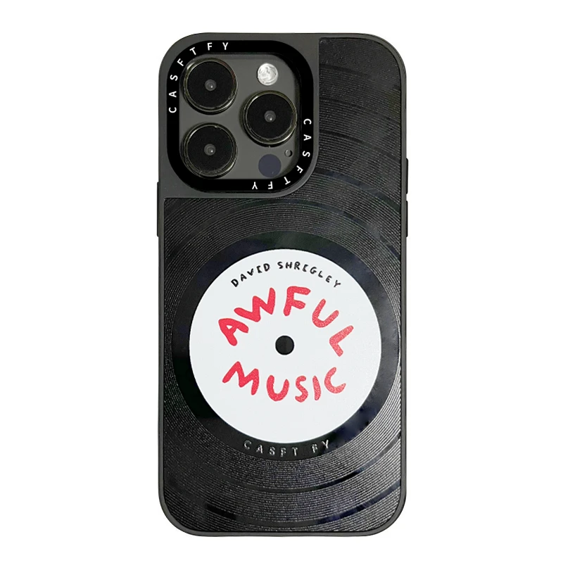 CASETi镜面糟糕的音乐17适用iPhone17ProMax苹果13防摔壳iPhone14