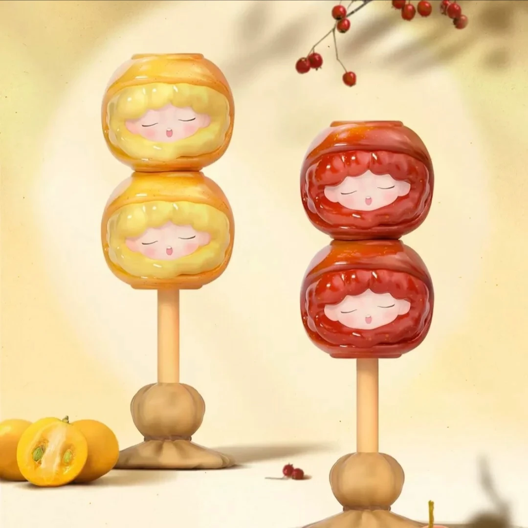 【拆盒】yumo云梦一口甜冰糖葫芦系列mini盲盒手办摆件