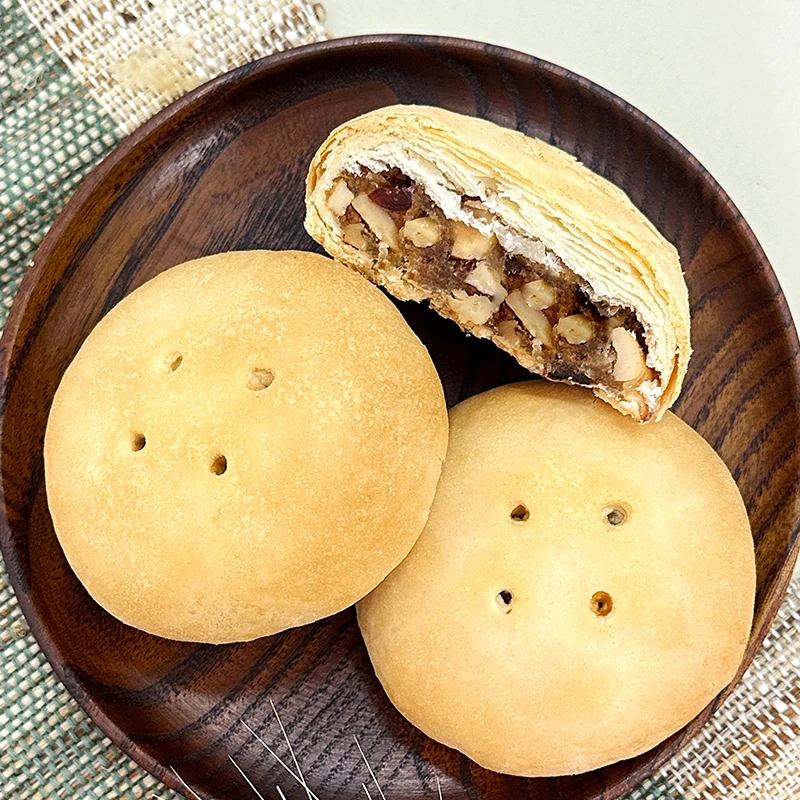 汉瑭秘点黄油酥饼中式糕点小吃零食中秋节送礼物老婆饼
