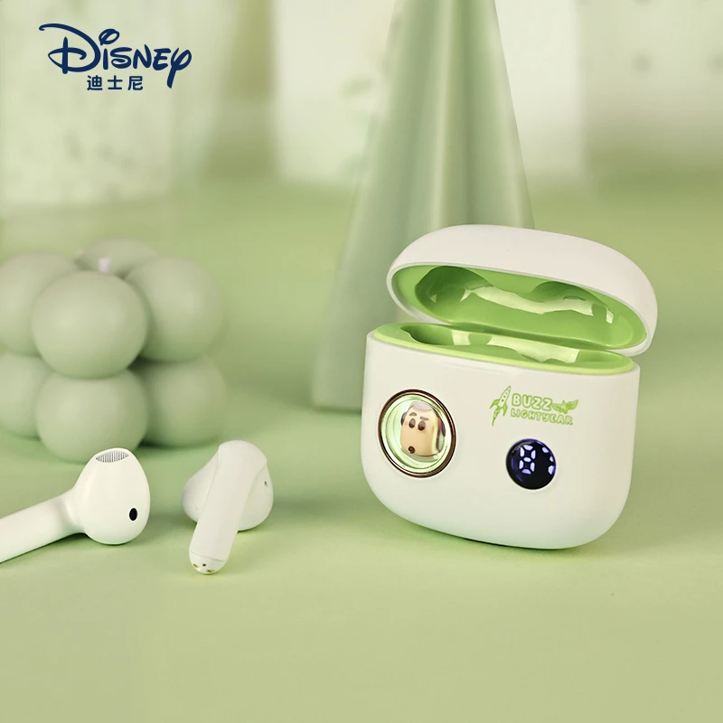 【迪士尼】正品联名卡通巴斯光年草莓熊维尼可爱真无线蓝牙运动耳机