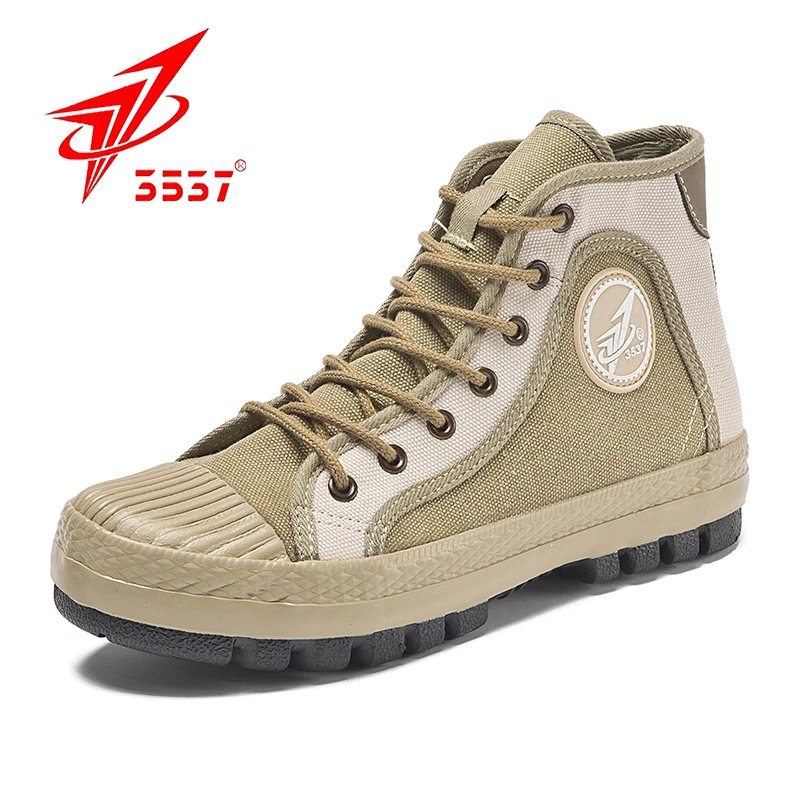 3537正品新式解放鞋男高帮帆布作训鞋防滑耐磨工地劳保胶鞋登山鞋