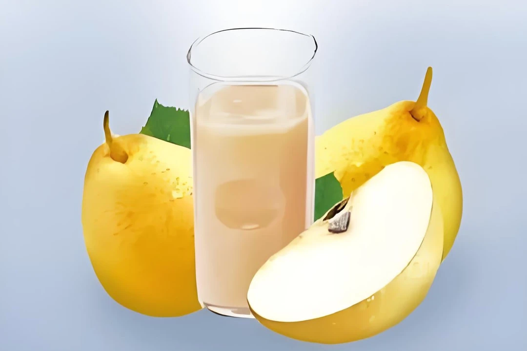 鲜榨雪梨苹果汁约500ml