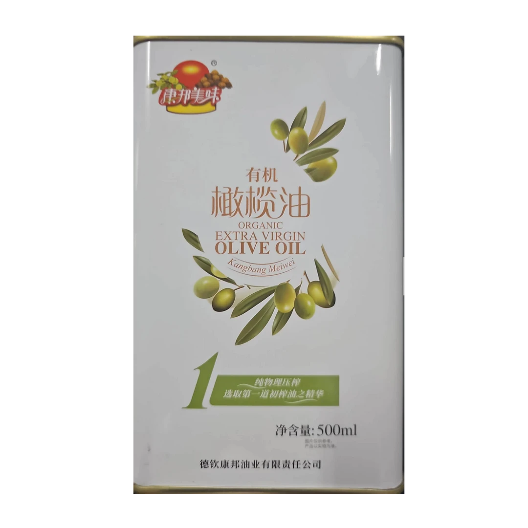 康邦美味有机特级初榨橄榄油500ml