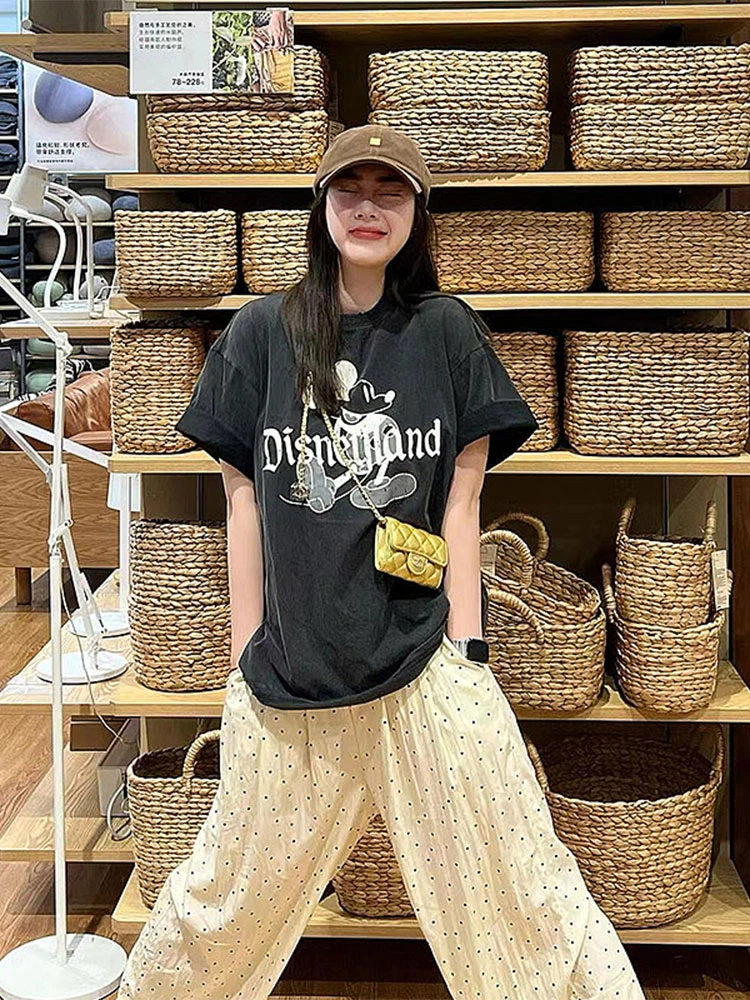 特大码300斤美式复古水洗做旧t恤女oversize短袖ins潮牌上衣夏款