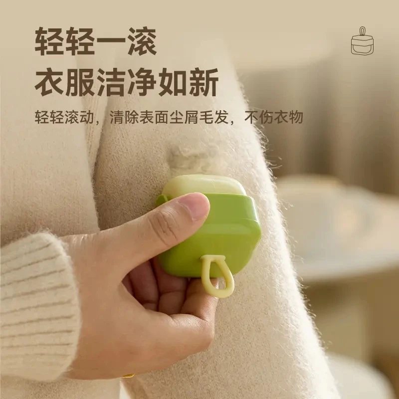 可水洗创意粘毛器新款多功能清洁除毛球便携家用不伤衣滚筒式可爱
