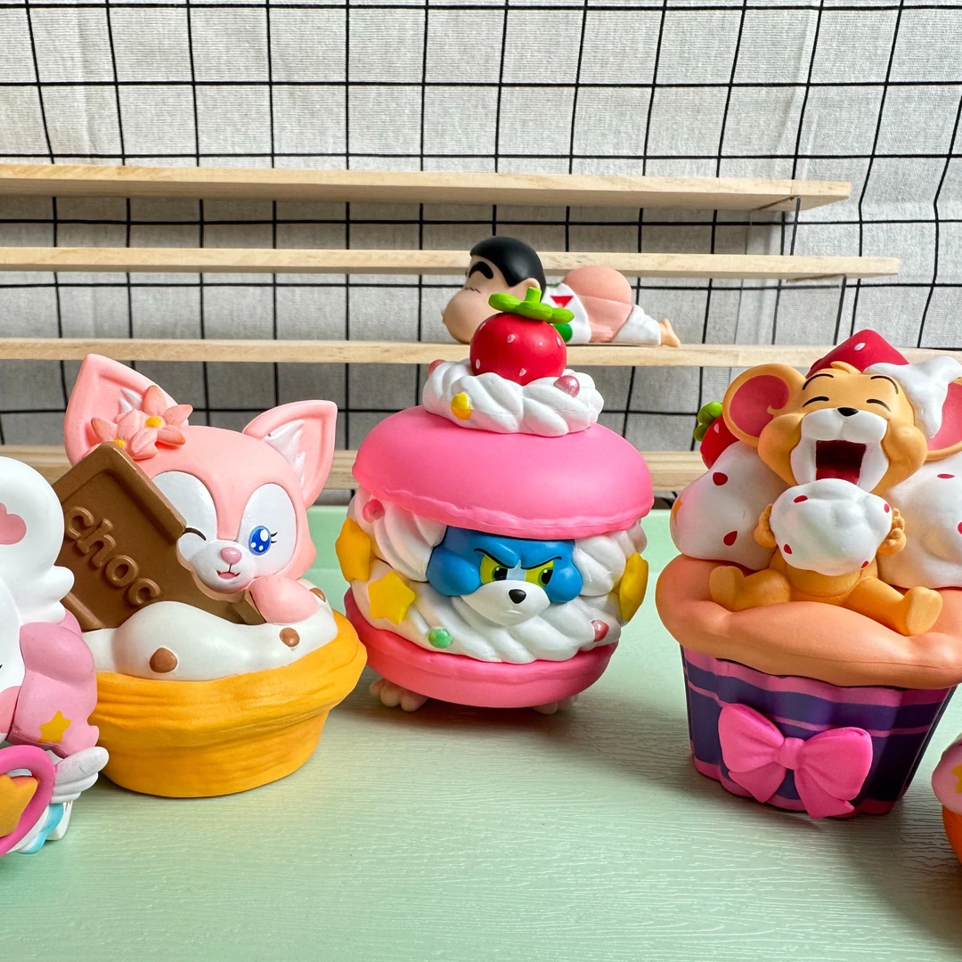 【拆盒】桌面摆件玩具车载手办压泡面卡通公仔优质实心收藏展示