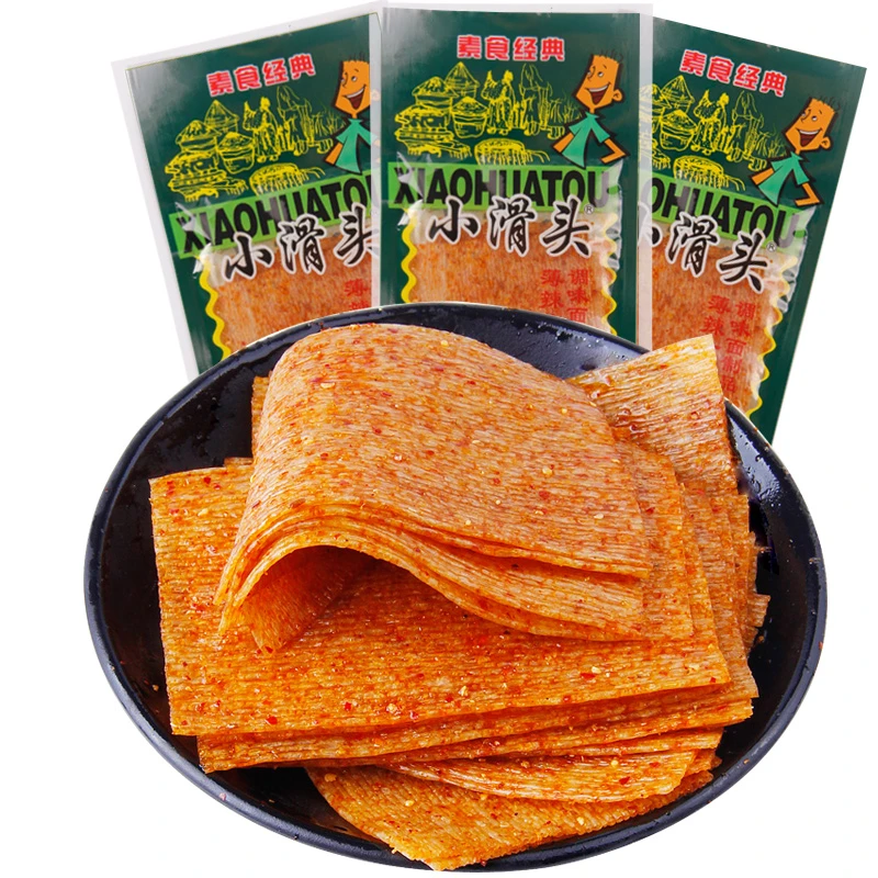 小滑头辣条辣片8090后回忆怀旧小时候的零食麻辣儿时小吃休闲食品