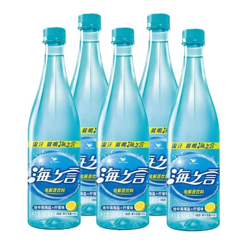 海之言柠檬果味500ml*5瓶饮料水果饮料补充电解质新日期包邮k