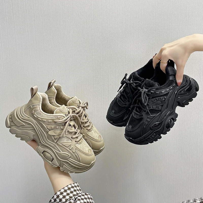 【气垫】2023新款运动休闲网红透气增高时尚气垫老爹鞋YL177