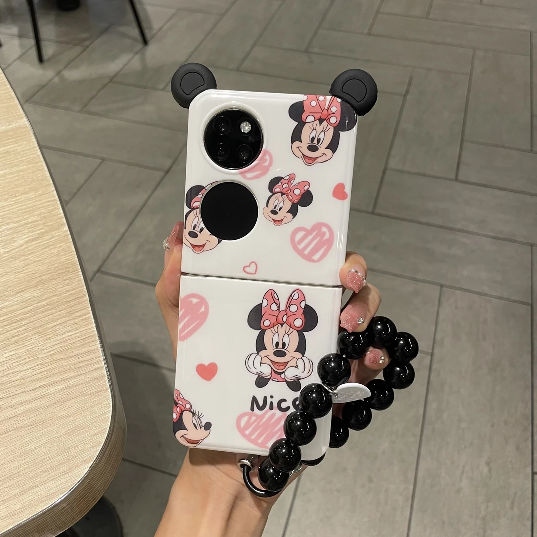 娱乐神话适用于华为p50pocket手机壳可爱卡通mini硅胶软壳创意ins