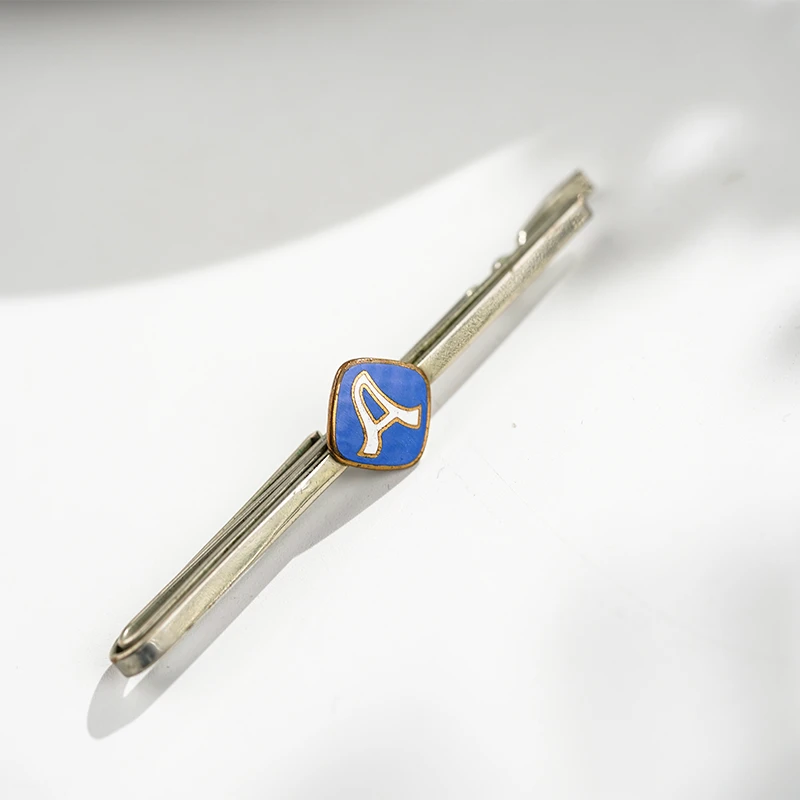 铜合金合成锆石胸针 皓楠/中古vintage/vintage胸针/