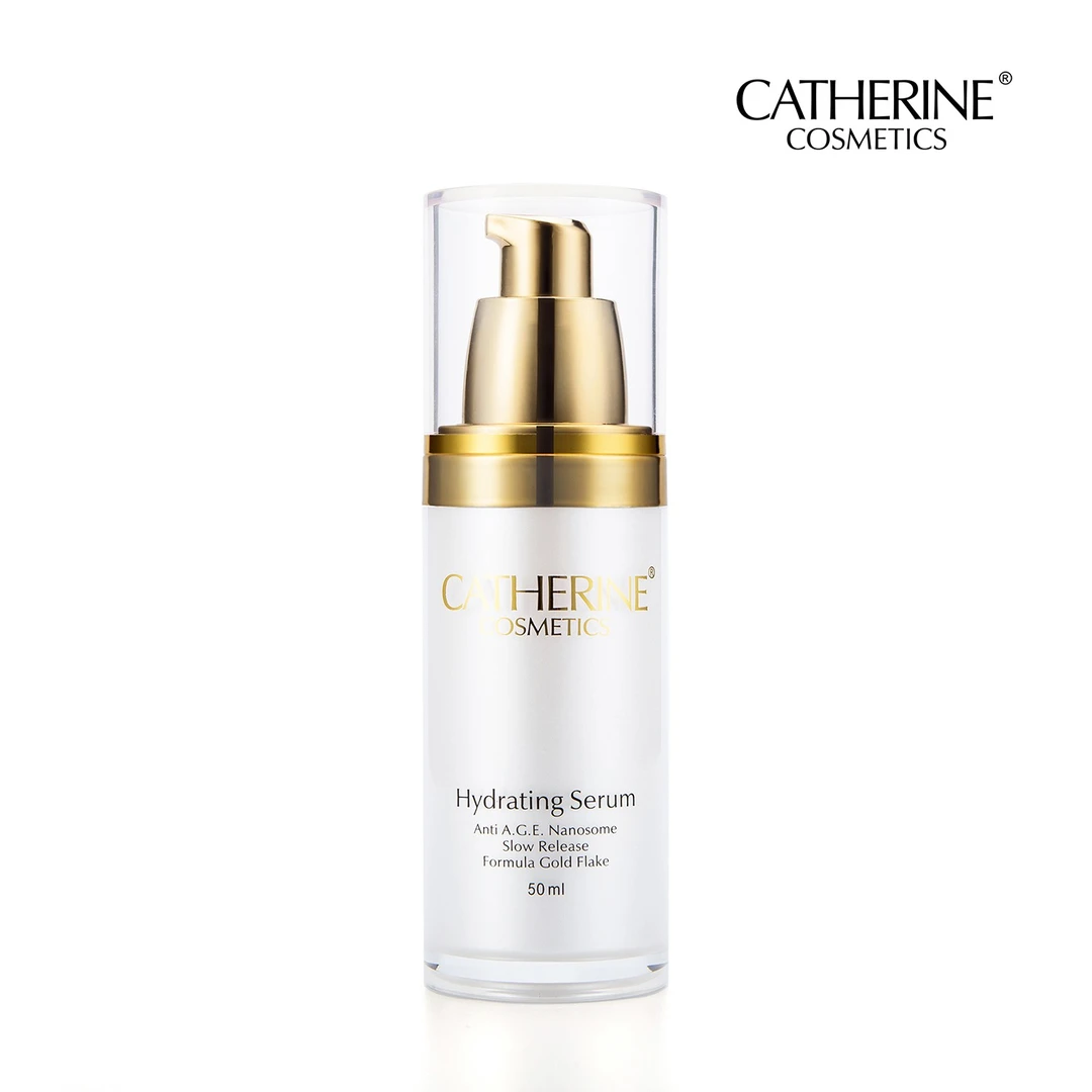 [4件起购]【澳洲进口】凯瑟琳长效缓释金粉保湿精华素50ml