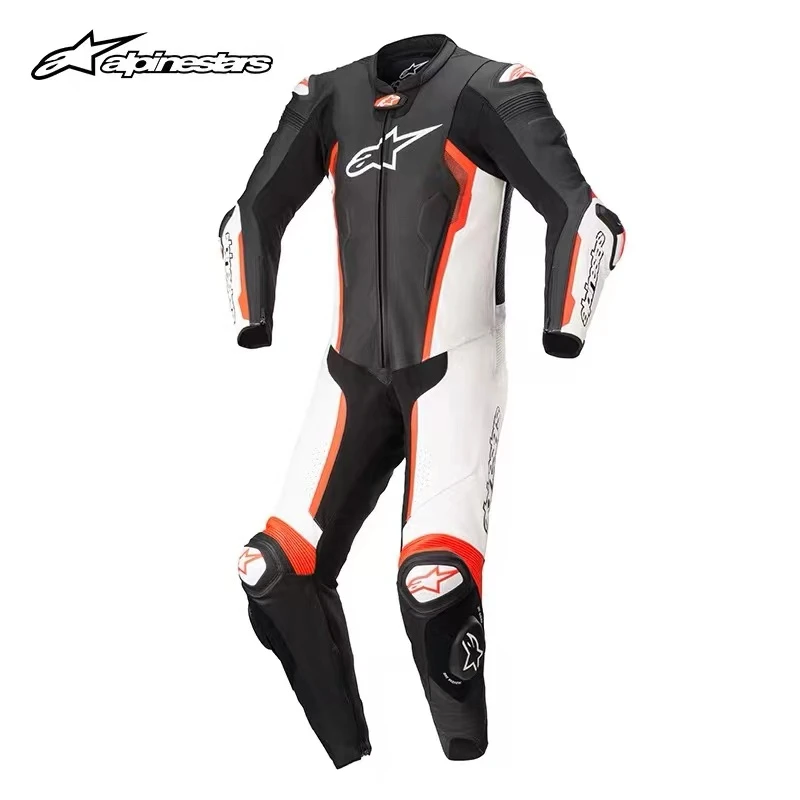 A星MISSILE V2连体皮衣赛道骑行服专业牛皮赛车服GP IGNITION男士