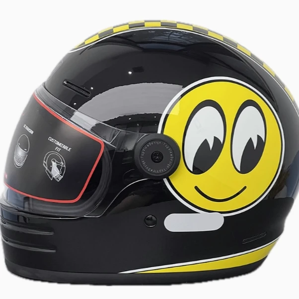 TVD摩托车复古全盔四季男女骑行头盔摩旅通勤夏季防摔冬季