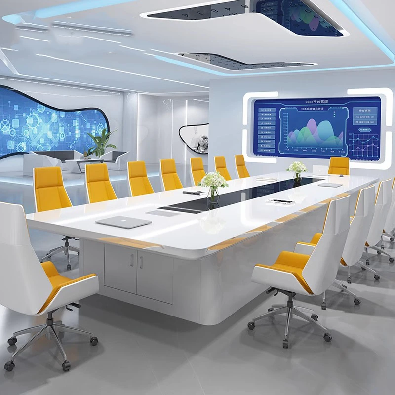 老板桌展示桌高端定制烤漆工艺创意简约办公品质品牌甄选时尚加厚