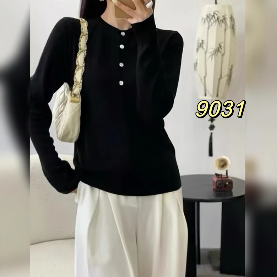 9031（部分无水洗唛，介意慎拍）SANFAN新款针织衫