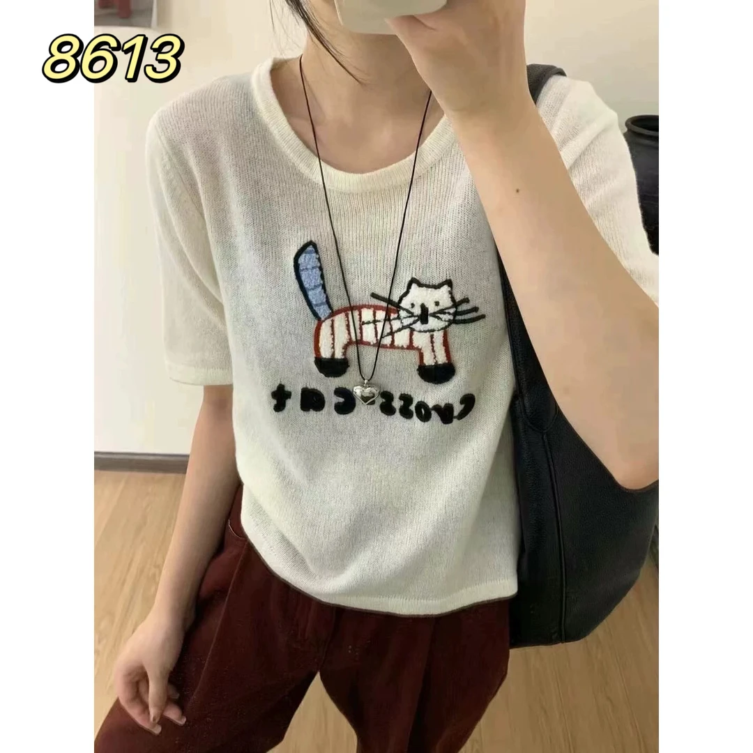 8613（部分无水洗唛，介意慎拍）SANFAN新款针织衫