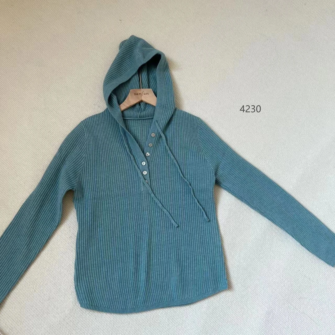 4230（部分无水洗唛，介意慎拍） SANFAN新款针织衫