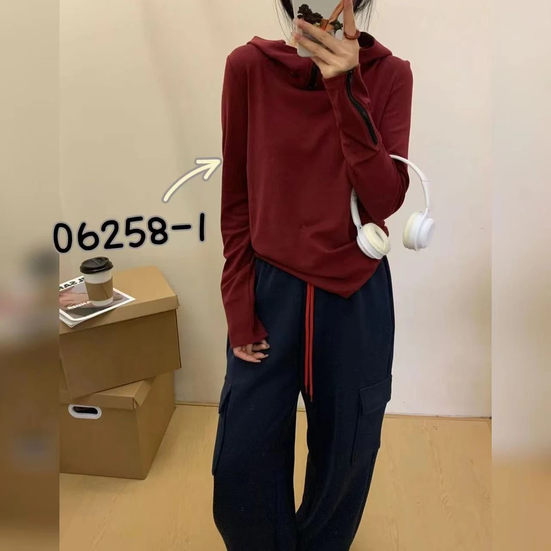 06258-1（部分无水洗唛，介意慎拍）SANFAN新款卫衣