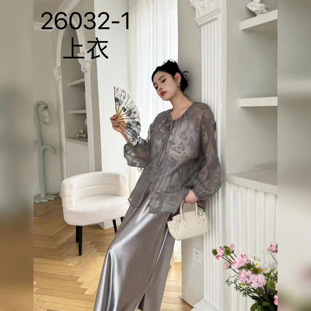 26032-1（部分无水洗唛，介意慎拍）SANFAN新款衬衫