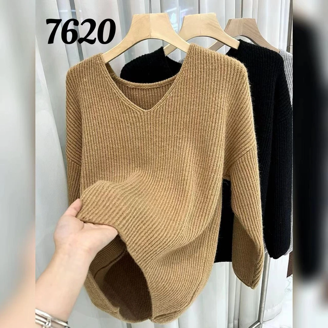 7620（部分无水洗唛，介意慎拍) SANFAN 新款针织衫