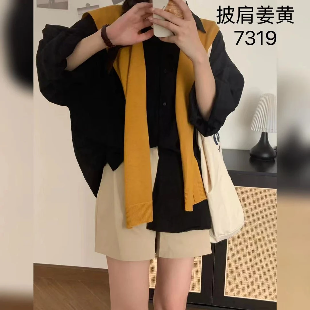 7319（部分无水洗唛，介意慎拍） SANFAN新款披肩