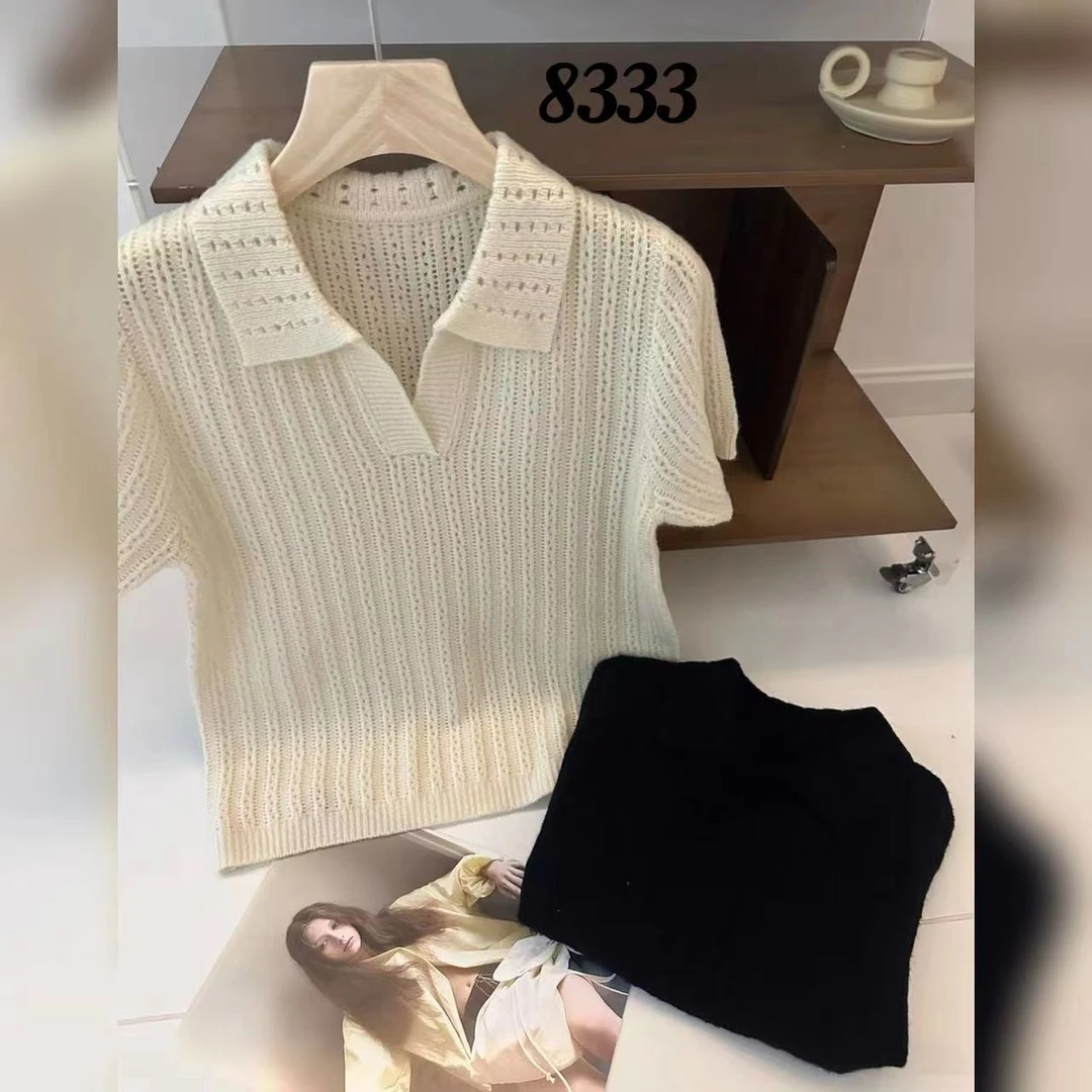 8333（部分无水洗唛，介意慎拍） SANFAN新款针织衫