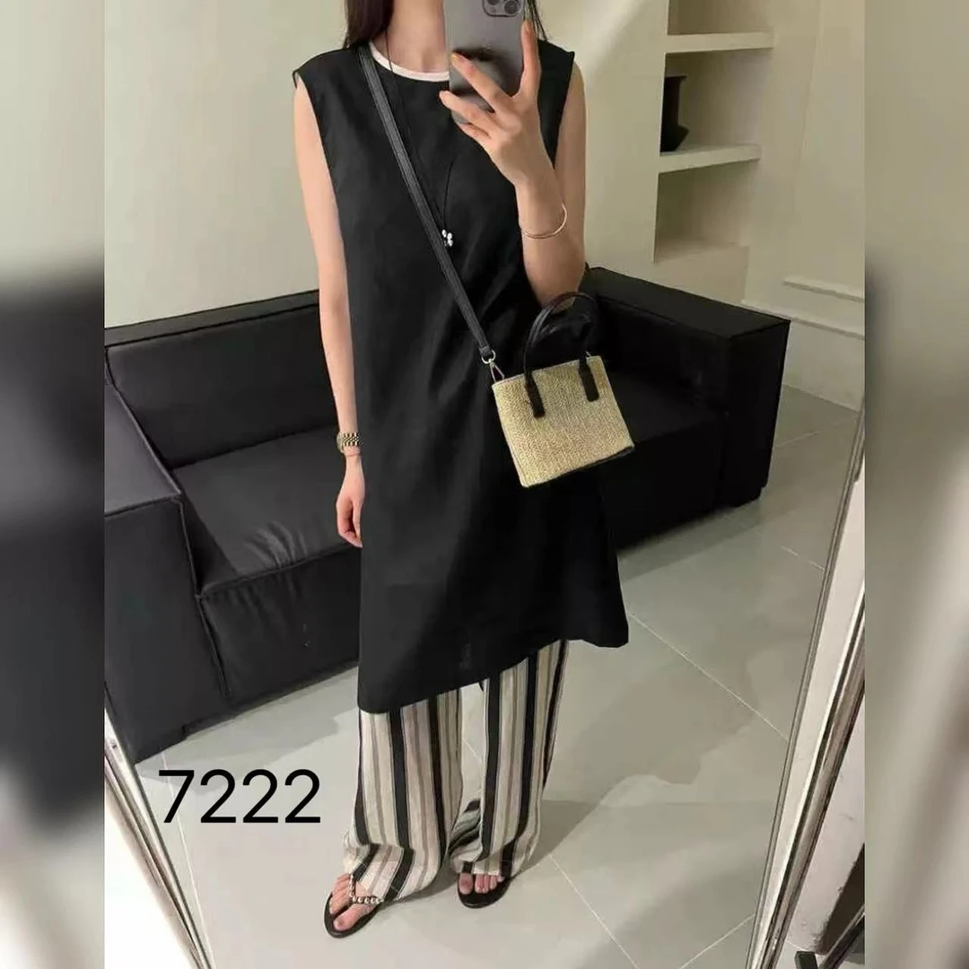 7222  （部分无水洗唛，介意慎拍） SANFAN新款连衣裙