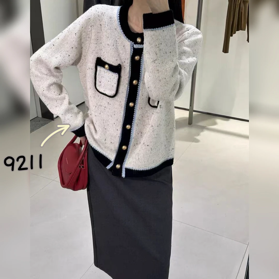 9211（部分无水洗唛，介意慎拍） SANFAN新款针织衫