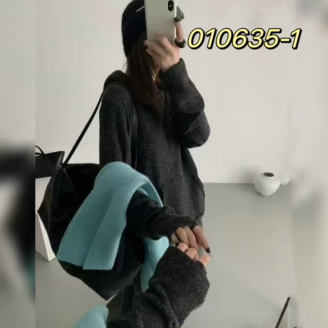 010635-1(部分无水洗唛,介意慎拍) SANFAN新款针织衫